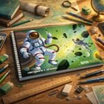 Caderno de Cartografia e Desenho Outer Space - Sortido - Imagem 2