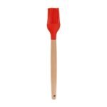 Jogo com 7 Peças de Silicone Vermelho com Cabo de Madeira - Imagem 7