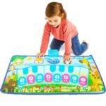 Tapete Musical Piano com 8 teclas e 3 modos de música - Azul