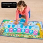 Tapete Musical Piano com 8 teclas e 3 modos de música - Azul - Imagem 2