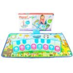 Tapete Musical Piano com 8 teclas e 3 modos de música - Azul - Imagem 3