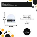 Balança Digital de Cozinha 10kg - Imagem 2