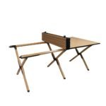 Mesa Dobrável Camping - Bege