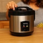 Panela de Arroz Elétrica 1 Litro 220V - Preta - Imagem 2