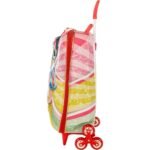 Mala Infantil Branca de Neve 3D com Rodinhas - Multicolorida - Imagem 5