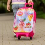 Mochila de Rodinhas Infantil Sweeties - Rosa - Imagem 5