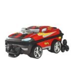 Mala Infantil Turbo Max 3D com Rodinhas - Vermelha - Imagem 5