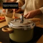 Panela de Pressão Max Chef Wood Indução 4,2L - Verde acinzentado - Imagem 6
