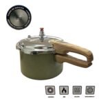 Panela de Pressão Max Chef Wood Indução 4,2L - Verde acinzentado - Imagem 7