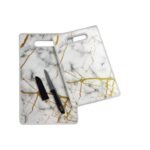 Conjunto 2 Tábuas de Corte com Faca - Sortida