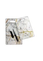 Conjunto 2 Tábuas de Corte com Faca - Sortida