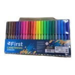 Conjunto de Canetinhas Coloridas com 24 Unidades