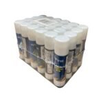 Conjunto com 24 unidades Cola Bastão Branca de Uso Escolar