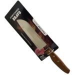 Faca Chef 29cm com Cabo de Madeira