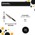 Faca Corte Elegance Cortinox 33cm - Imagem 5