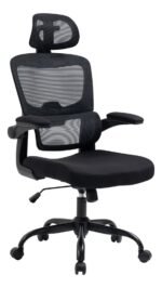 Cadeira Escritório Gamer Giratória - Preta