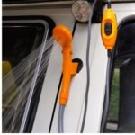Chuveiro Portátil Para Camping Acendendor de Carro 12V - Laranja - Imagem 3