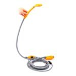 Chuveiro Portátil Para Camping Acendendor de Carro 12V - Laranja - Imagem 7