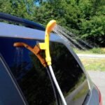 Chuveiro Portátil Para Camping Acendendor de Carro 12V - Laranja - Imagem 8