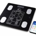 Balança Digital de Medição por Bioimpedância com Bluetooth 140kg - Preta