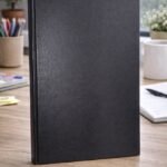 Caderno Grande Numerado 200 Folhas - Preta
