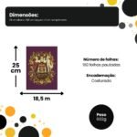 Caderno Capa Dura Vilões da Disney 160 Folhas - Sortida - Imagem 6