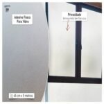 Rolo Autoadesivo Protetor Transparente 45cm x 5m - Imagem 5