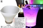 Balde Para Bebidas com LED e Caixa de Som - Branca - Imagem 2