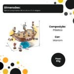 Jogo Não Derrube o Barco pirata - Imagem 3