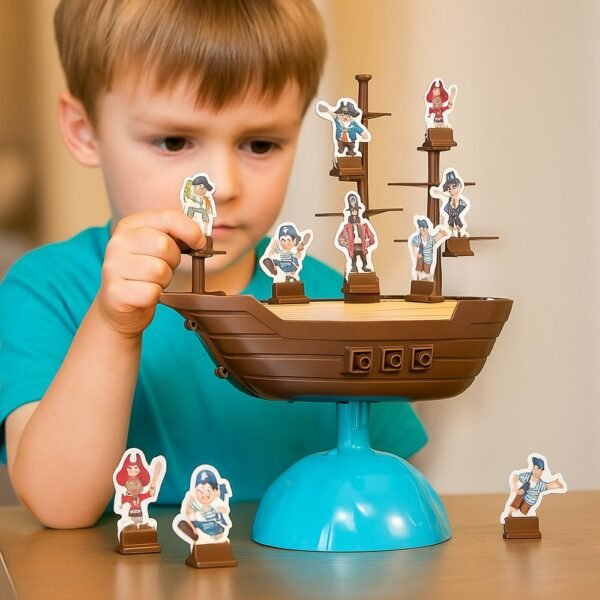 Jogo Não Derrube o Barco pirata