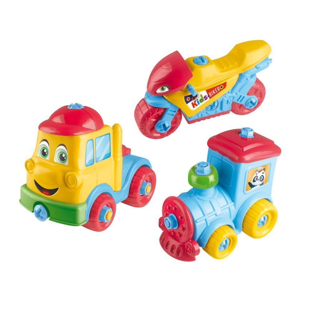 15491572524-15491571162-kit-moto-trem-e-caminh-o-de-brinquedo-multicolorido-imagem-1.jpg Kit Moto Trem E Caminhão de Brinquedo Multicolorido - Imagem 1