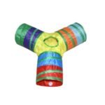 Túnel Colorido Para Gatos em Y