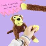 Macaco Mordedor de Brinquedo para Pet Grande - Imagem 6