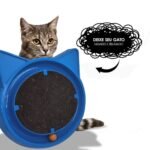 Arranhador para Gatos com Bolinha Interativa Antistress  - Azul - Imagem 6