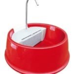 Fonte Bebedouro Gatos Cães Automático Joy Furacão Pet Bivolt - VERMELHA