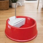 Fonte Bebedouro Gatos Cães Automático Joy Furacão Pet Bivolt - VERMELHA - Imagem 3