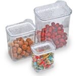 Conjunto 3 Pote Hermético Multiuso com Tampa