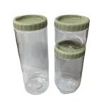 Conjunto 3 Potes Plástico Com Tampa - Sortida - Imagem 2