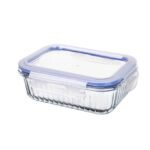 Pote Hermético Retangular com Tampa Stripes 640ml