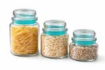 Conjunto 3 Potes Heméticos de Vidro - Sortida - Imagem 2