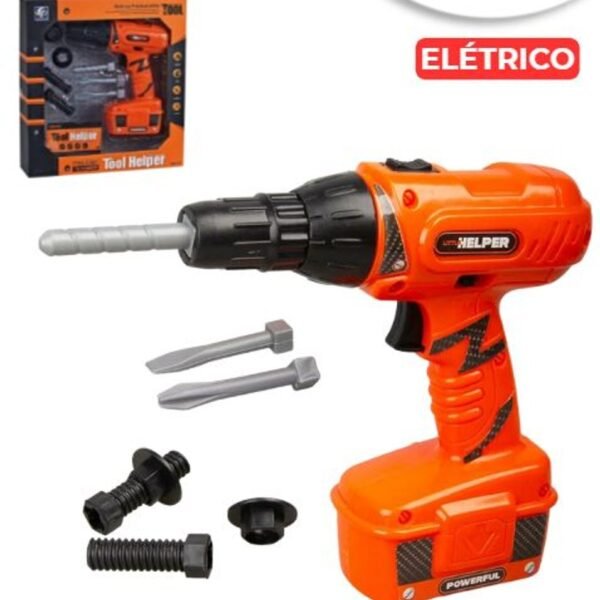 Furadeira de Brinquedo conjunto de ferramentas