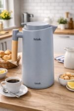 Garrafa Térmica Amsterdã com Cabo de Madeira 1 Litro - Sortida - Imagem 2