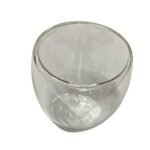 Conjunto Dois Copos Café Borossilicato Love Coração 90ml - Imagem 4