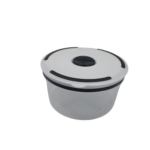 Conjunto 5 Potes Herméticos de Plástico Com Tampa